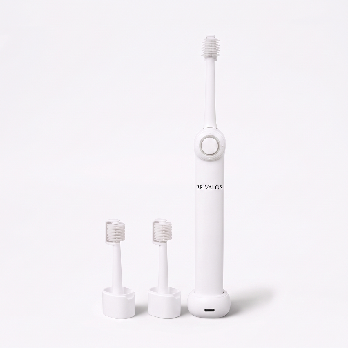 Kit de brosse à dents BRIVALOS – Blanc